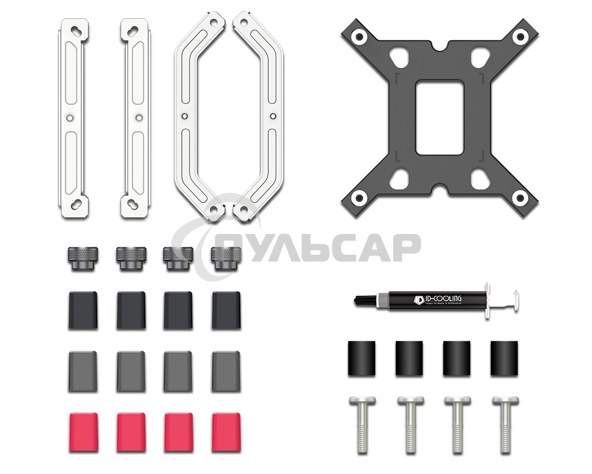 Кулер ID-Cooling Frozn A410 ARGB Wh белый 120мм алюминий/медь 2000rpm 30db 4-pin 220W 152мм