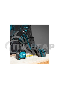 Рулетка Experte, 5 м x 27 мм, двухкомпон. корпус, магнит, двухстор. разметка, нейлон Gross