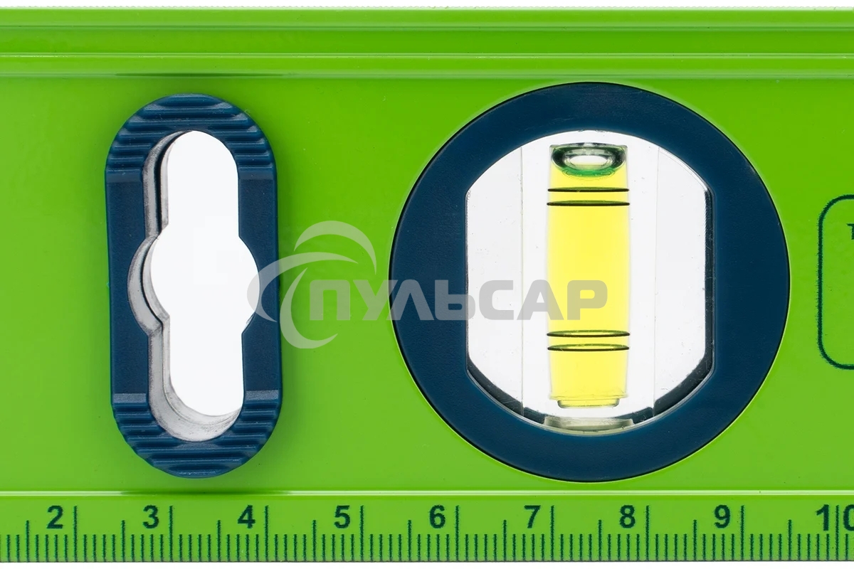 Уровень алюминиевый СИБРТЕХ УСМ-0,5-300, фрезерованный, 3 глазка, магнитный, 300 мм 34111