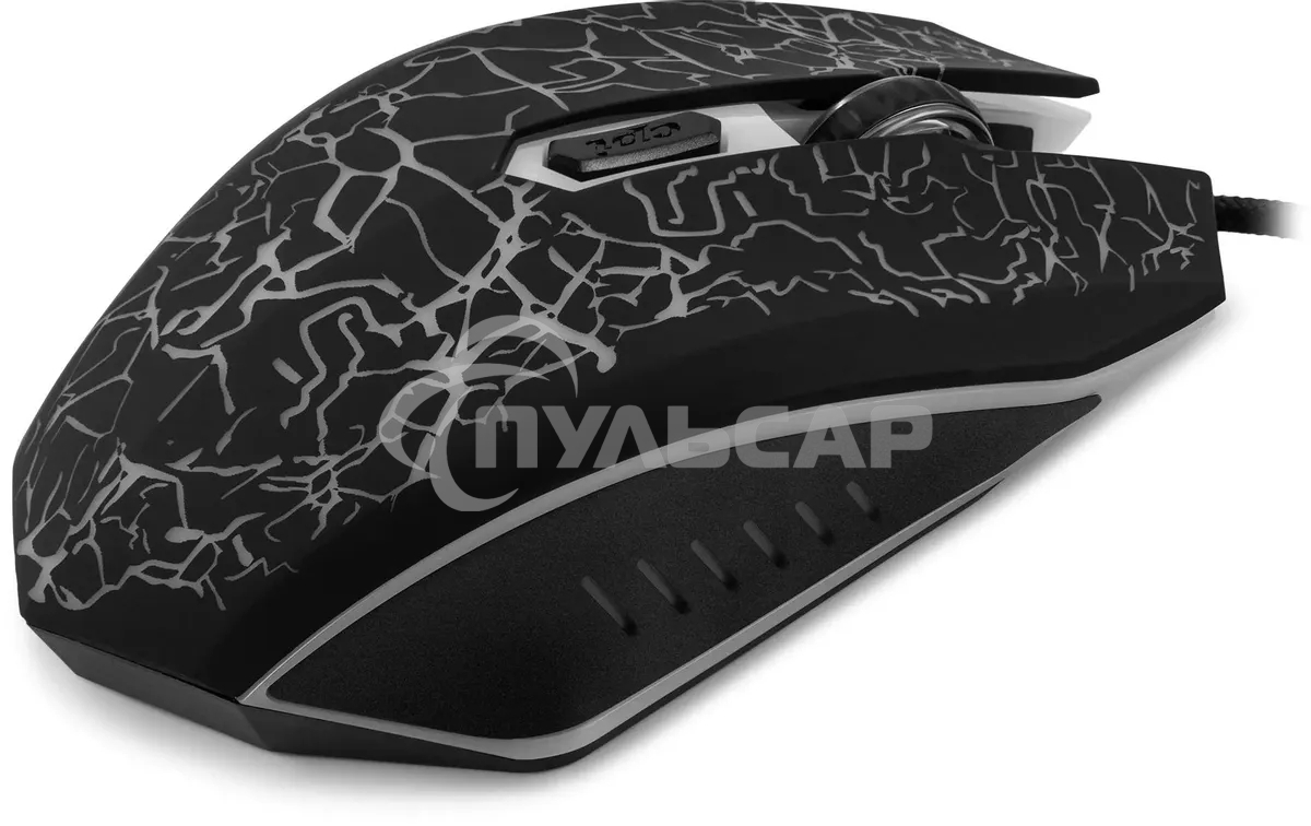 Мышь проводная Oklick 896G черный, 12800 dpi, USB, кнопки - 5