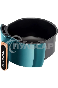 Аэрогриль Hyundai HYF-3553 1350Вт темно-зеленый/золотистый