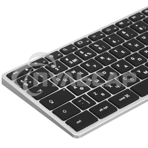 Клавиатура беспроводная Satechi Slim X3 Bluetooth Backlit Keyboard, Bluetooth, Серебристый ST-BTSX3S-RU