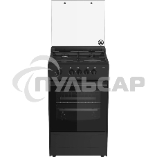 Плита газовая Дарина 1B GM441 002 At антрацит, конфорок 4, духовка 50 л, 50 см x 85 см x 51 см