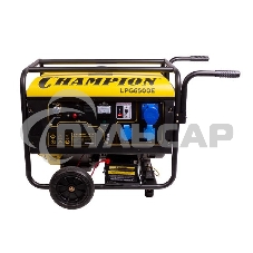 Электрогенератор бензиновый Champion LPG6500E, 5.5 кВт, 84 дБ, 81 кг