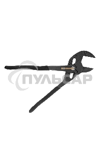 Клещи переставные Denzel кнопочный механизм, обливные рукоятки, сантехнические, 250 мм