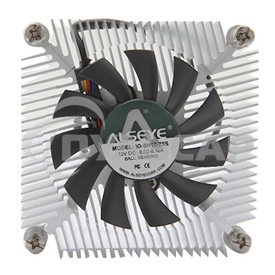 Вентилятор Alseye IO-SH15-75S TDP 75W, 85x85x30мм, 1500~3500rpm, 12.5~30.8dBA, pwm