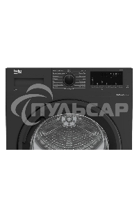 Сушильная машина Beko DF7412GB черный, 8 кг, сушка - тепловой насос, программ - 15, 59.7 x 84.6 x 53.7 см