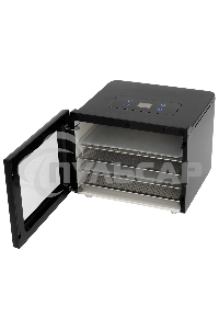 Сушка для фруктов и овощей Hyundai HYFD-1204 8под. 400Вт черный