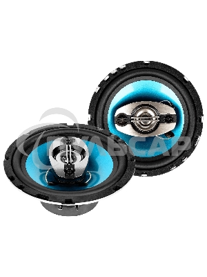 Колонки автомобильные Ural Бирюза АС-Б1647, 140Вт, 92дБ, 4Ом, 16.5см, (6 1/2дюйм), 2шт, коаксиальные, четырехполосные