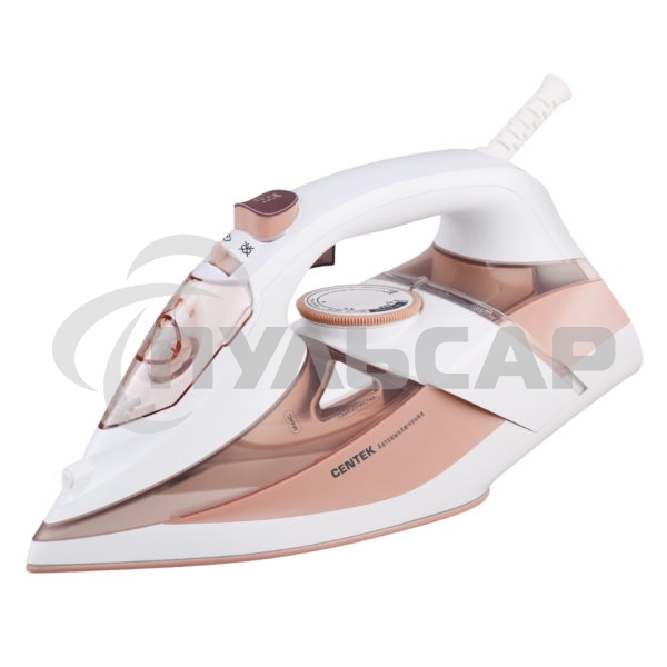 Утюг Centek CT-2322 2800 Вт, белый/бежевый