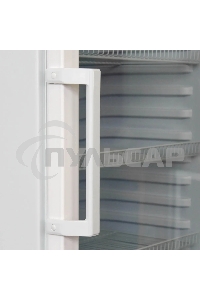 Холодильная витрина Бирюса 521RDNQ белый однокамерный 545 л