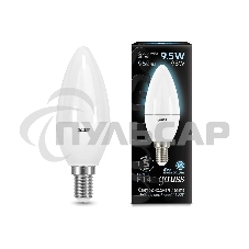 Лампа светодиодная LED Gauss Candle E14 9.5Вт 4100К