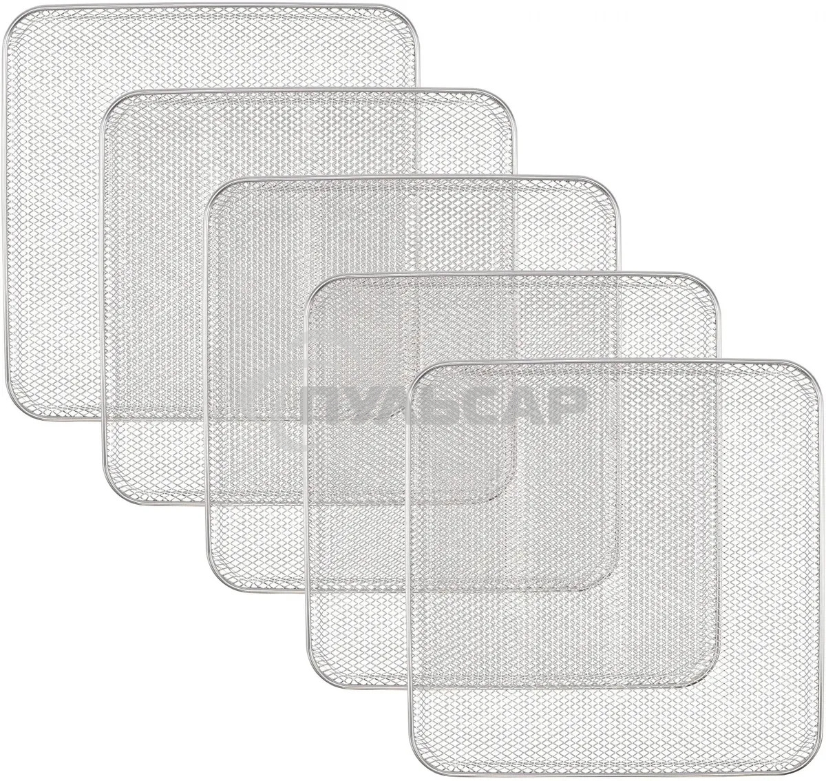 Сушка для фруктов и овощей Hyundai HYFD-8800 12под. 600Вт черный