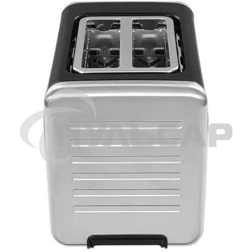 Тостер BQ T4002, 850 Вт, 7 степеней поджаривания, стальной/черный