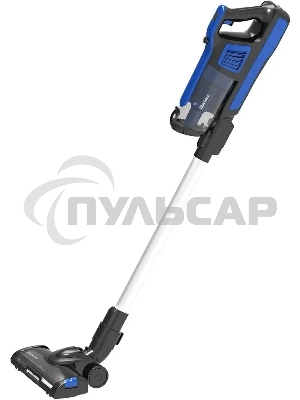Пылесос вертикальный Blackton Bt VCA1401B черный-синий, питание от аккумулятора, 120 Вт, уборка сухая, пылесборник 0.6 л, работа от АКБ max 40 мин