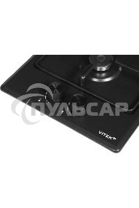Газовая варочная панель Vitek VGH 3210 BK черный