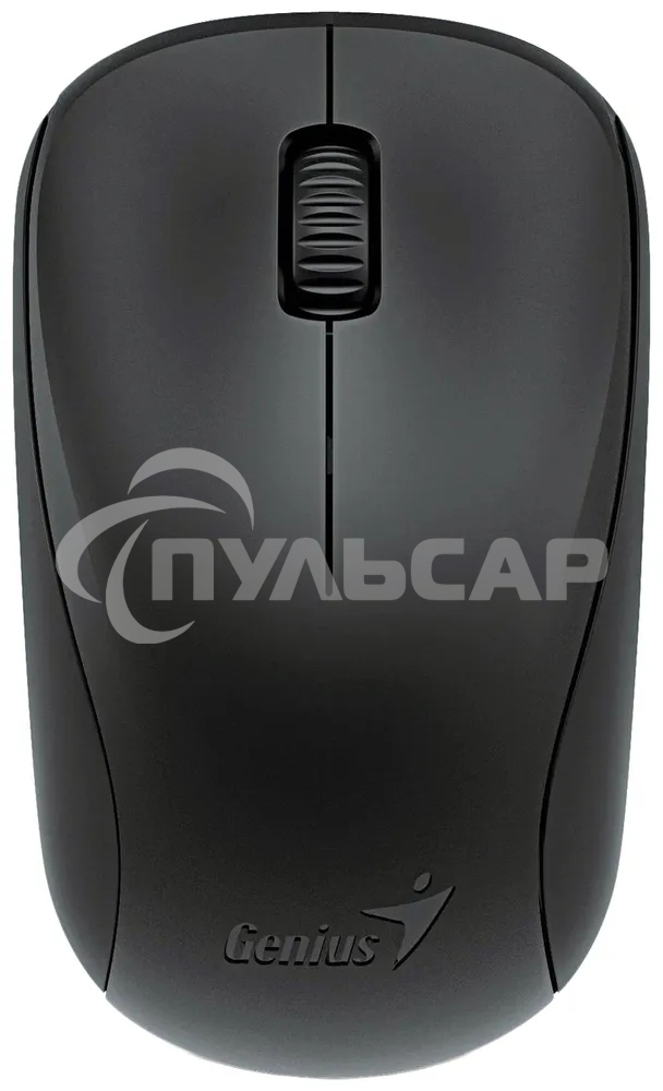 Мышь беспроводная Genius NX-7000 черный, 1200 dpi, радиоканал, USB, кнопки - 3