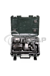 Профессиональный аккумуляторный бесщеточный ударный шуруповерт KLPRO KLDM18BHX-50 (18В, Li-ion-2шт, 5.0А·ч, 150Нм, 2 скорости, подсветка, магнитная бита,З/У,в кейсе)