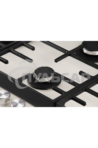 Газовая варочная панель HIBERG VM 9155 Y, бежевый