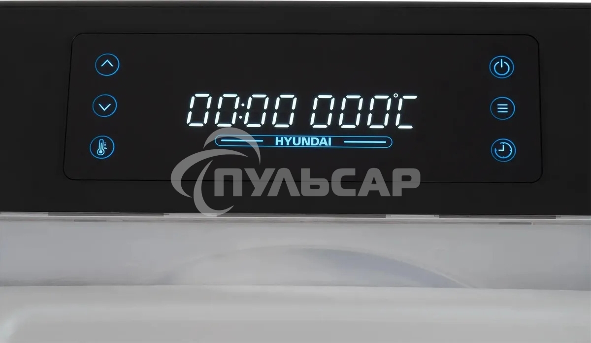 Сушка для фруктов и овощей Hyundai HYFD-8800 12под. 600Вт черный