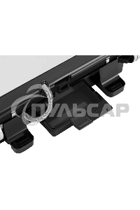 Электрогриль Hyundai HYG-4046 2200Вт черный/серебристый