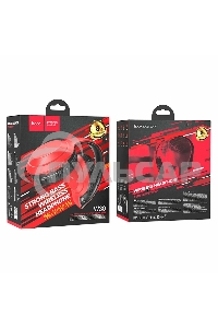 Беспроводные наушники HOCO (6931474735782) W30 FUN MOVE красный