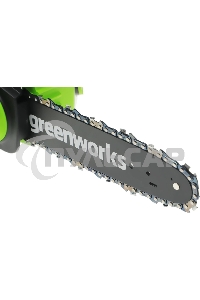 Цепная пила аккумуляторная GreenWorks G24CS25K4, 24V, 25см, c АКБ 4А·ч и ЗУ (2007707UB)
