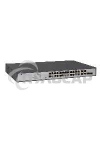 Неуправляемый PoE-коммутатор ORIGO Unmanaged Switch 26x1000Base-T (24x1000Base-T PoE), 2xCombo 1000Base-T/SFP, PoE Budget 370W, Long-range PoE up to 250m, 19