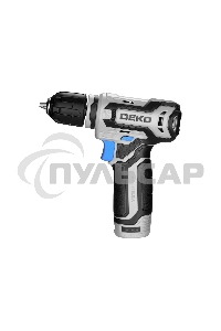 Дрель-шуруповерт Deko ZKCD12FU-Li, Аккумуляторная, 12В, 1 АКБ
