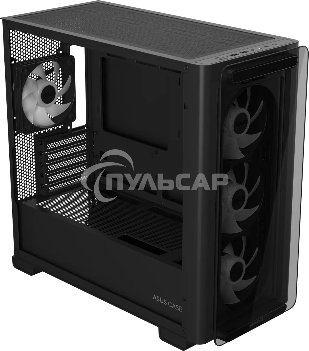 Компьютерный корпус ASUS A23 PLUS TG ARGB черный