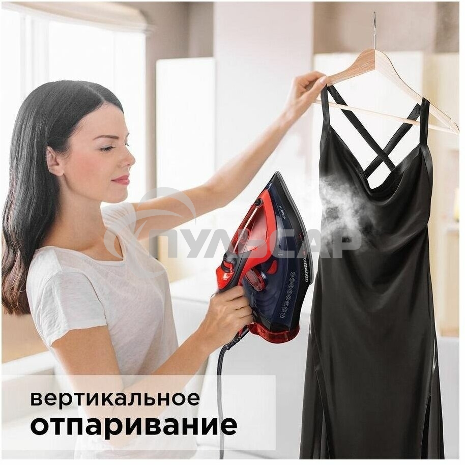 Утюг Redmond RI-C283 2400Вт красный/черный