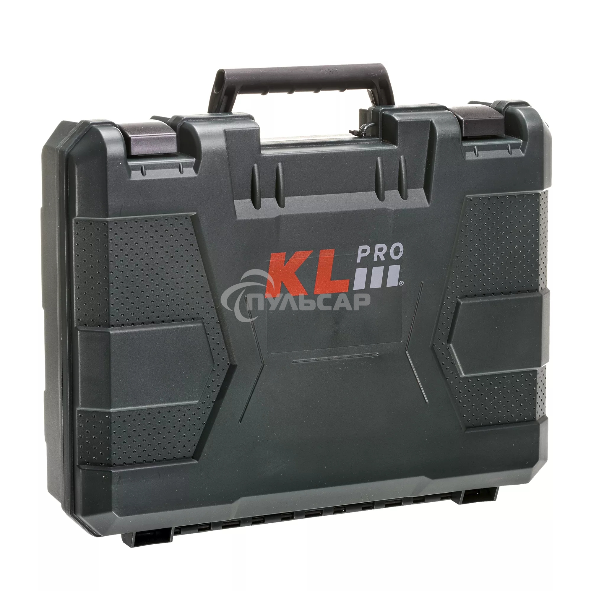 Профессиональный аккумуляторный бесщеточный ударный шуруповерт KLPRO KLDM18BHX-50 (18В, Li-ion-2шт, 5.0А·ч, 150Нм, 2 скорости, подсветка, магнитная бита,З/У,в кейсе)