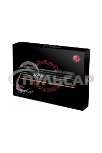 Оперативная память XPG Gaммix D10, DDR4, 16Gb (2x8Gb), 3200MHz, CL16, UDIMM, с радиатором, черный