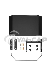 Конвектор Denzel XCE-1500B черный, 1500 Вт, 20 м2, термостат