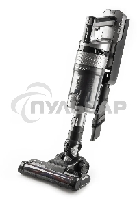 Пылесос вертикальный Coolfort CF-3000 серый, питание от аккумулятора, 135 Вт, уборка сухая, пылесборник 0.5 л, работа от АКБ max 35 мин.