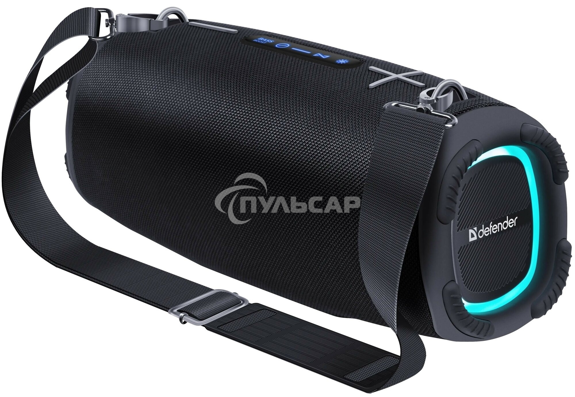 Портативная колонка Defender Beatbox 80 черный 80 Вт