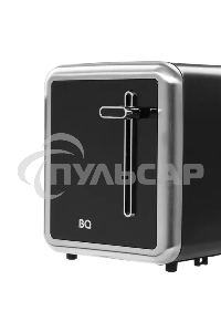 Тостер BQ T4002, 850 Вт, 7 степеней поджаривания, стальной/черный