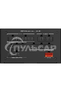 Блок питания PCCooler P5-YS1000-G1F, 1000Вт, 80 PLUS Gold, 135мм, модульный, черный