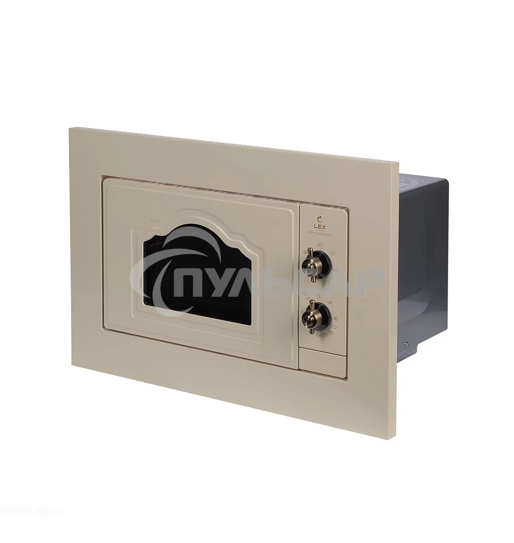 Микроволновая печь LEX BIMO 20.04 айвори 20л 700Вт поворотный механизм