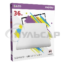 Безрамочный светильник Smartbuy (SBL-BDLS-36-4K) 36W/4000К