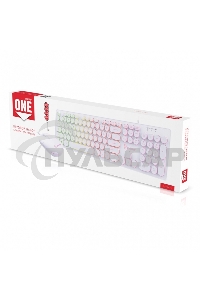 Комплект клавиатура+мышь Smartbuy (SBC-328327-W) ONE 328327 белый