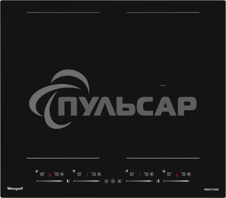 Индукционная варочная панель стеклокерамическая Weissgauff HI 644 Flex Premium