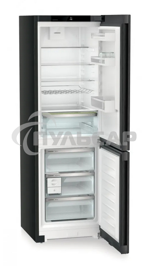 Холодильник Liebherr CNBDB 5223-22 001 черная нержавеющая сталь двухкамерный 225/94л морозилка снизу, No Frost