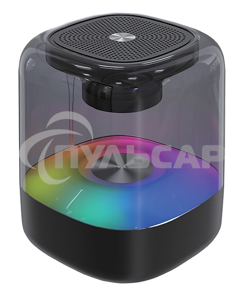 Акустическая система QUMO Plasma ВТ 0082 5 ВТ объемное звучание RGB подсветка