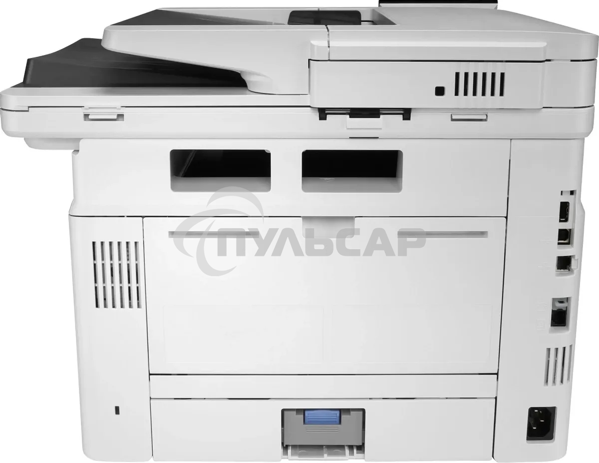 МФУ лазерное HP LaserJet Enterprise M430f (3PZ55A), A4, ч/б, печ. до 40 стр/мин., скан. до 29 стр/мин., 1200 x 1200 dpi (печать) 600x600dpi (скан), USB, RJ-45, Air Print, Mopria