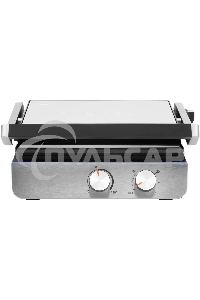 Электрогриль Hyundai HYG-4046 2200Вт черный/серебристый