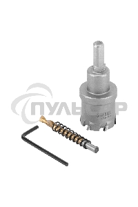 Коронка по металлу Denzel твердосплавная, 32 мм