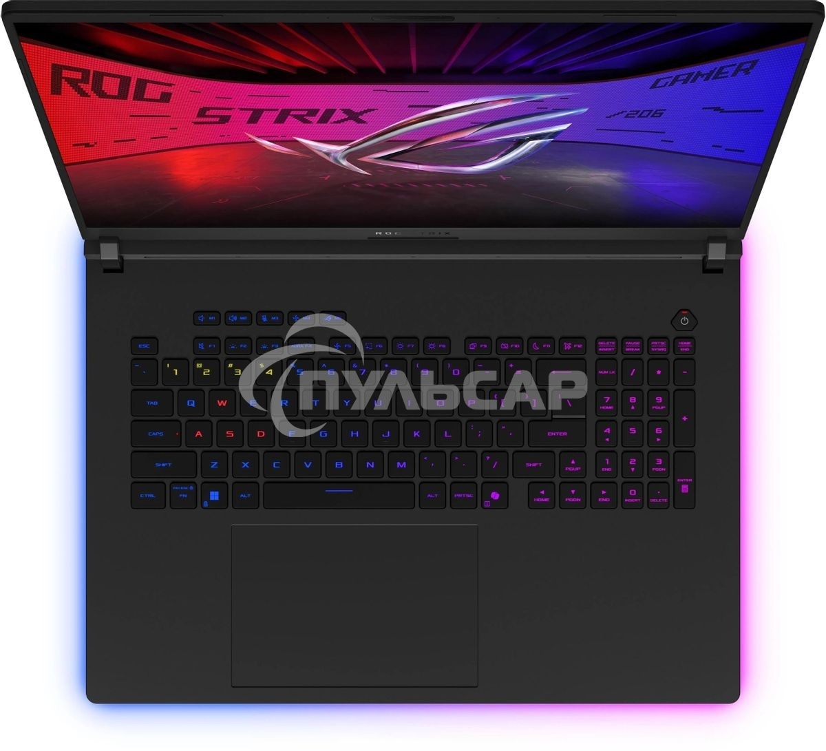 Ноутбук Asus ROG Strix Scar 18 G835LW-SA112W черный Core Ultra 9 275HX 32Gb SSD1Tb NVIDIA GeForce RTX 5080 16Gb 18
