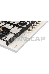 Газовая варочная панель HIBERG VM 9155 Y, бежевый