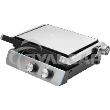 Электрогриль Hyundai HYG-4046 2200Вт черный/серебристый